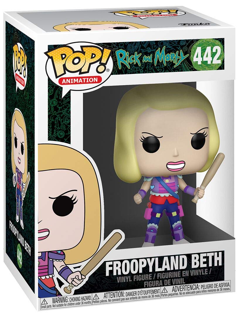 Funko Pop - Rick & Morty Vinyl Figure - Froopyland Beth 422