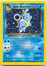 Load image into Gallery viewer, Dark Blastoise - 3/82 Team Rocket Unlimited Holo Rare Pokemon - NM
