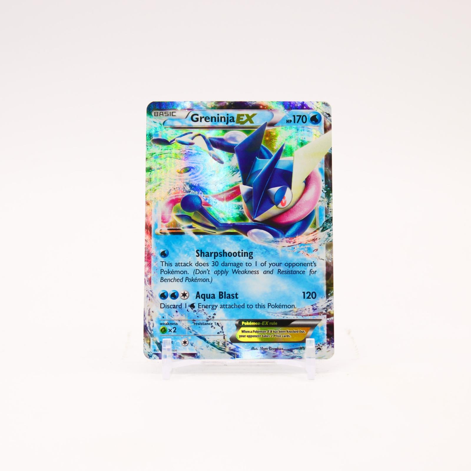 Greninja EX - XY20 Black Star Holo Promo Pokemon - NM/LP