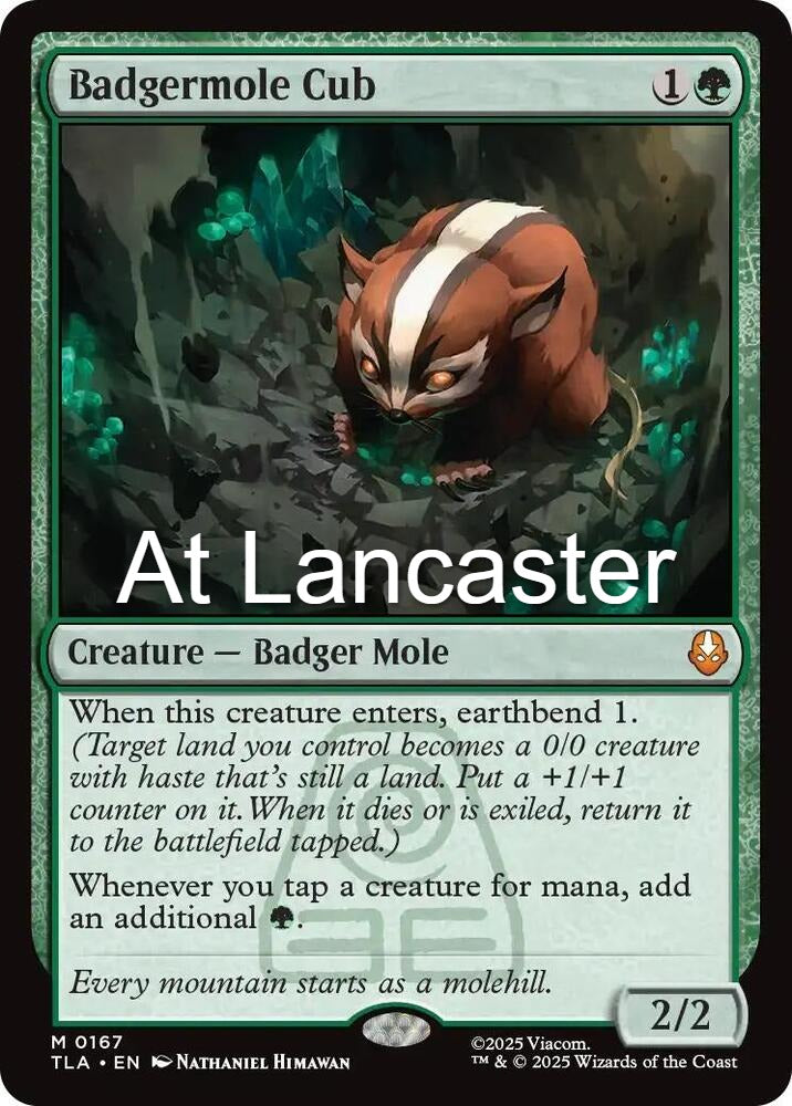 Badgermole Cub - 167 Avatar: The Last Airbender Mythic Magic: The Gathering - NM (Lanc)