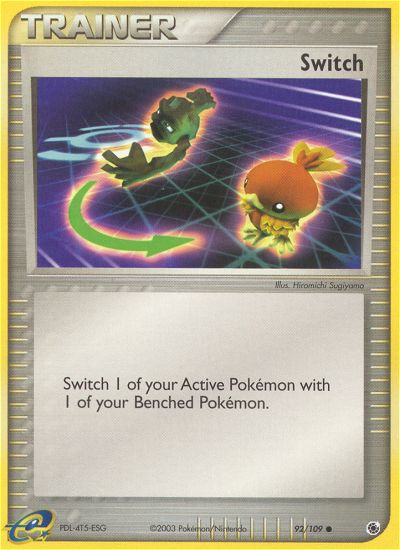 Switch - 92/109 Ruby & Sapphire Common Pokemon - NM