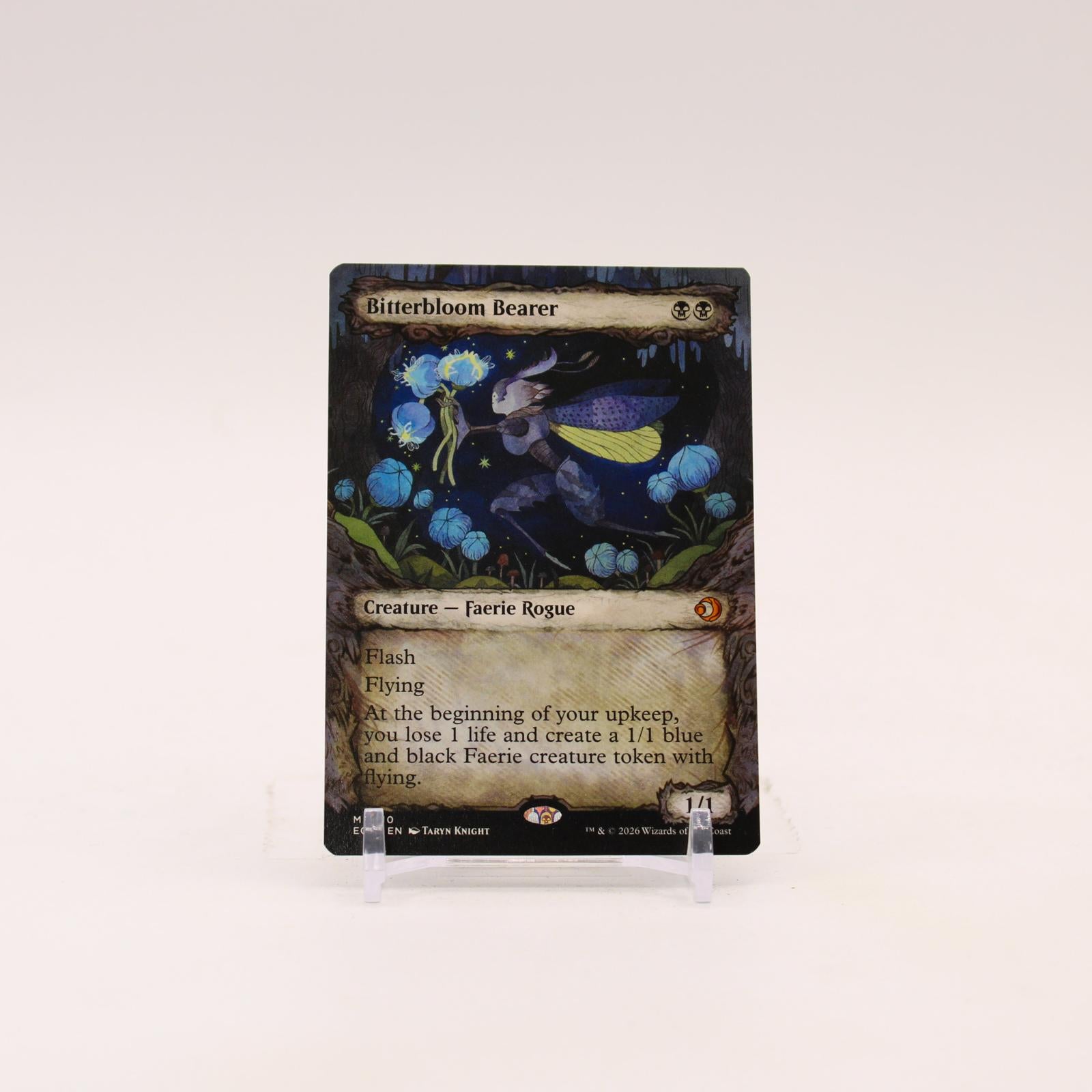 Bitterbloom Bearer Showcase - 310 Lorwyn Eclipsed Mythic Magic - NM