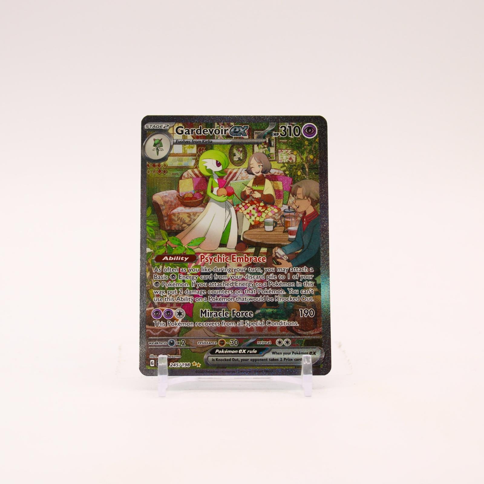 Gardevoir ex - 245/198 Scarlet & Violet Holo Special Illustration Pokemon - NM