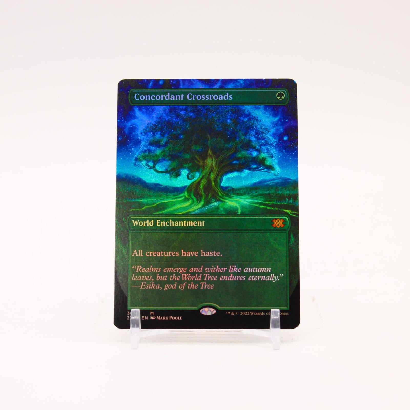 Concordant Crossroads Borderless - 367 Double Masters 2022 Foil Mythic Magic - NM