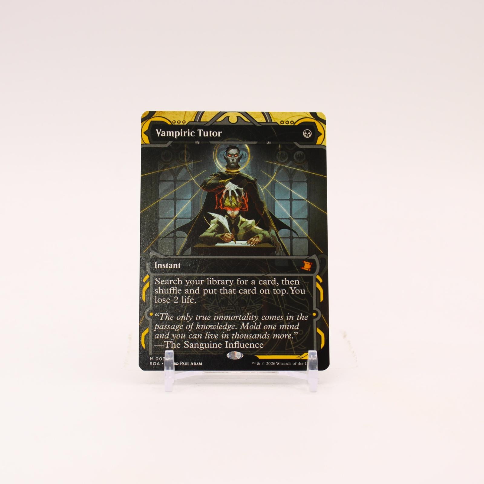 Vampiric Tutor - 35 Secrets of Strixhaven Mythic Magic - NM