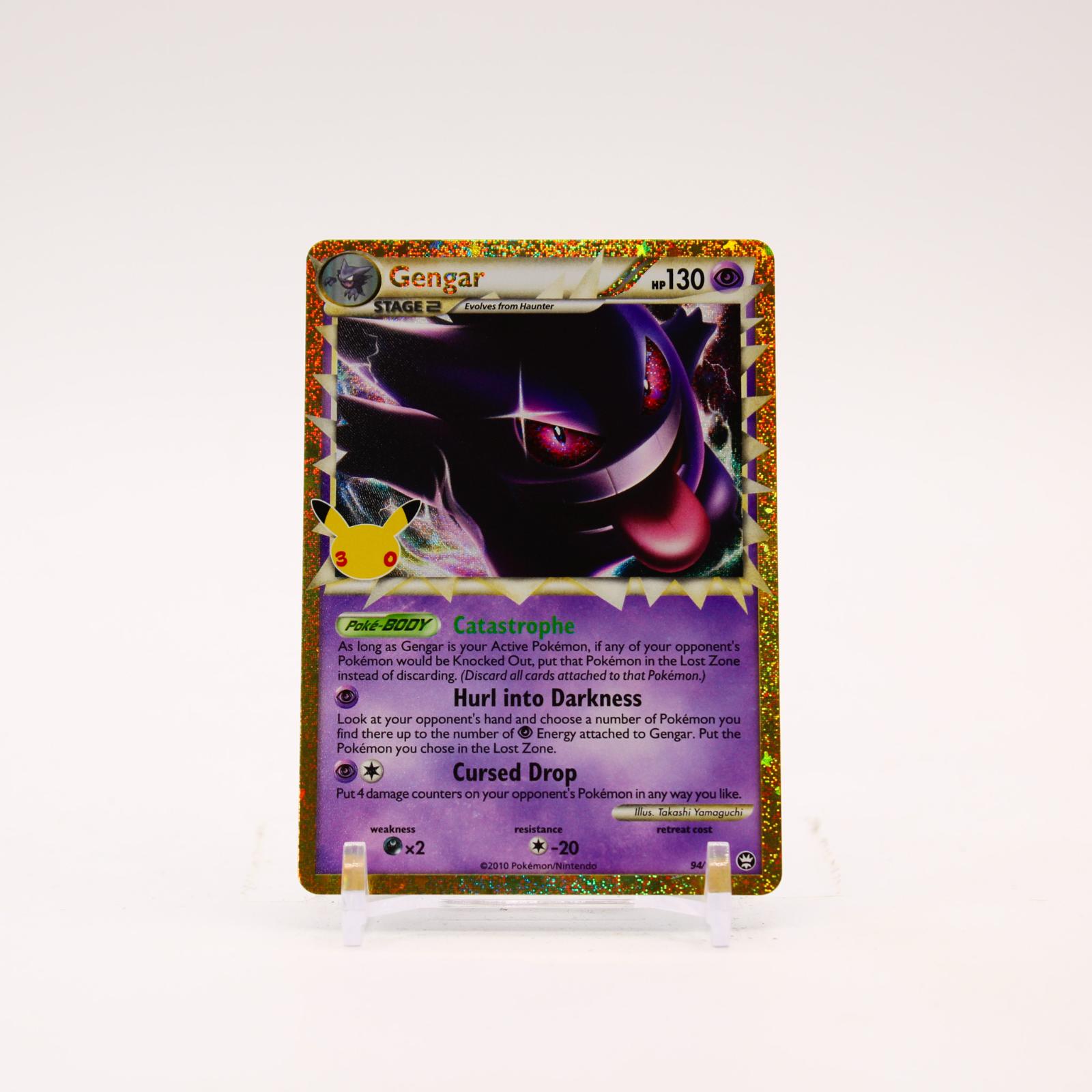 Gengar Prime - 94/102 30th Celebration Classic Collection Holo Pokemon - NM/MINT