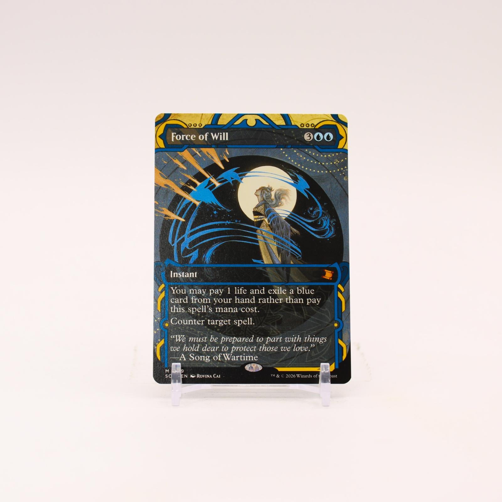 Force of Will - 19 Secrets of Strixhaven Mythic Magic - NM