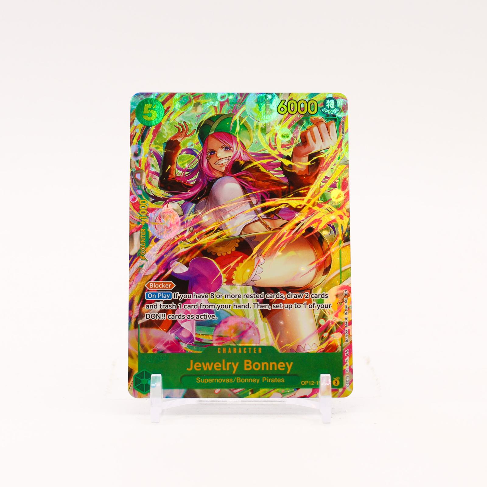 Jewelry Bonney Alternate Art - OP12-118 Legacy of the Master SEC One Piece - NM/MINT