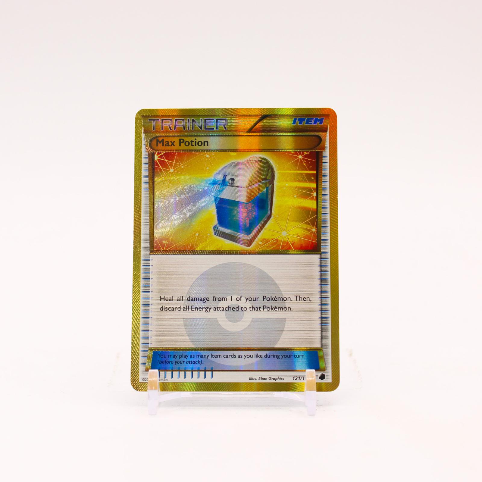 Max Potion - 121/116 Plasma Freeze Holo Secret Rare Pokemon - LP
