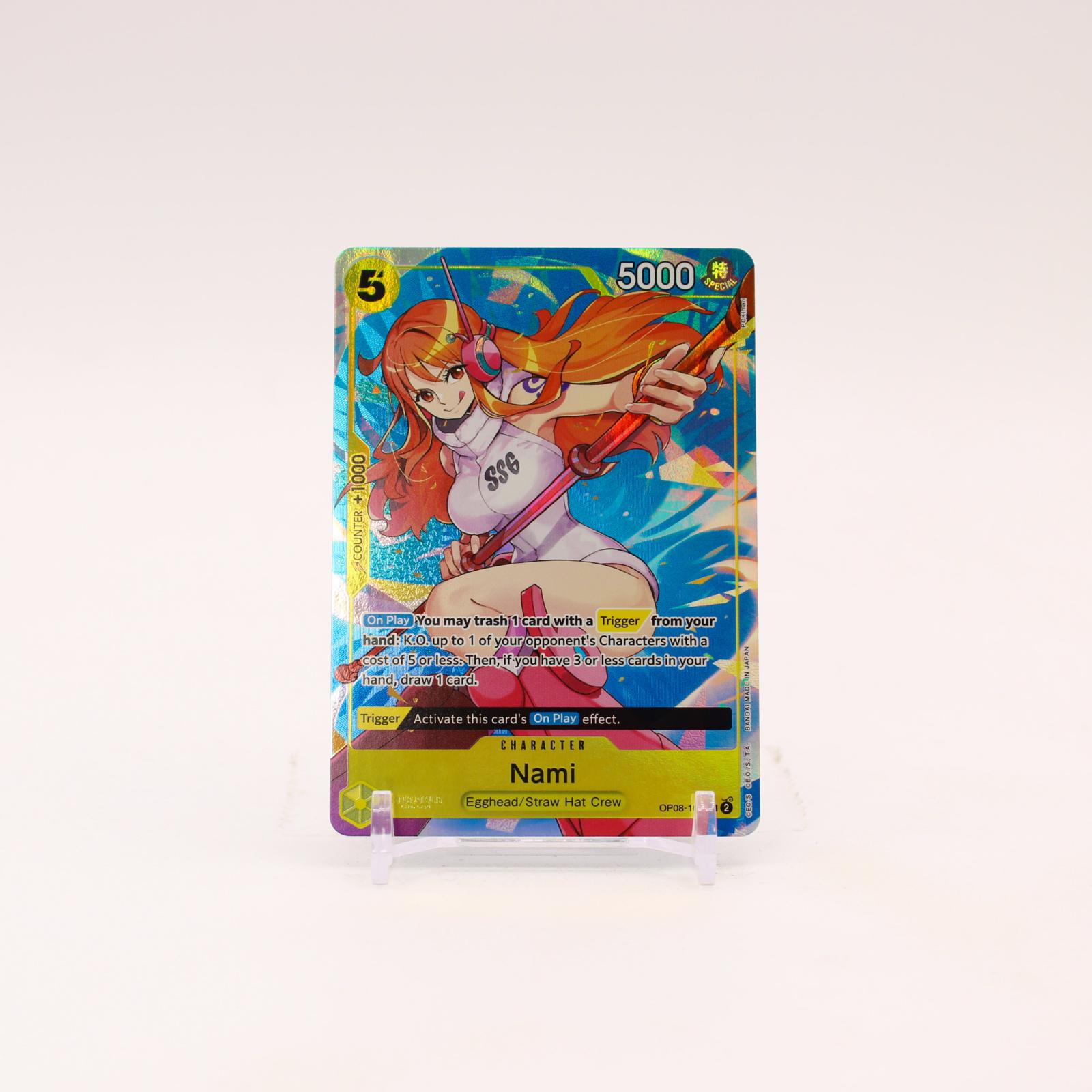 Nami Parallel - OP08-106 Two Legends SR One Piece - NM/MINT