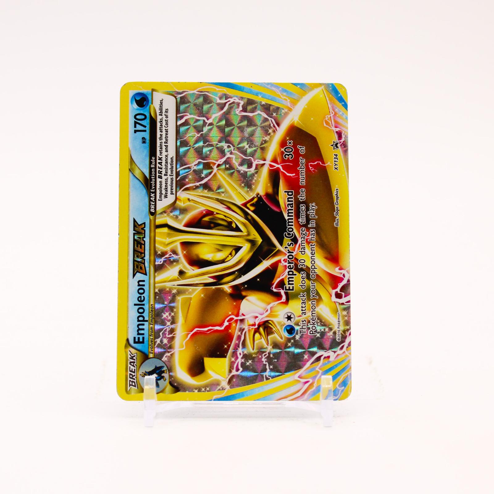 Empoleon BREAK - XY134 Black Star Holo Promo Pokemon - LP