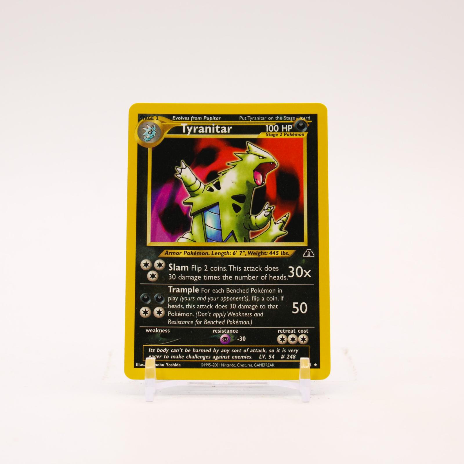 Tyranitar - 31/75 Neo Discovery Unlimited Rare Pokemon - NM/LP