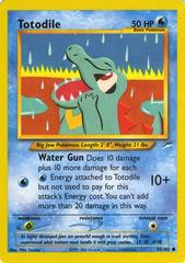 Totodile - 85/105 Neo Destiny Common Unlimited Pokemon - NM