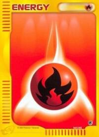 Basic Fire Energy - 161/165 Expedition e-Reader - NM