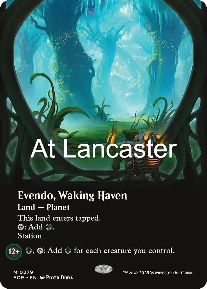 Evendo, Waking Haven (Borderless) - 279 Edge of Eternities Mythic Magic: The Gathering - NM (Lanc)