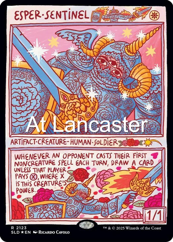 Esper Sentinel - 2123 Secret Lair Drop Series Rare Magic: The Gathering - NM (Lanc)