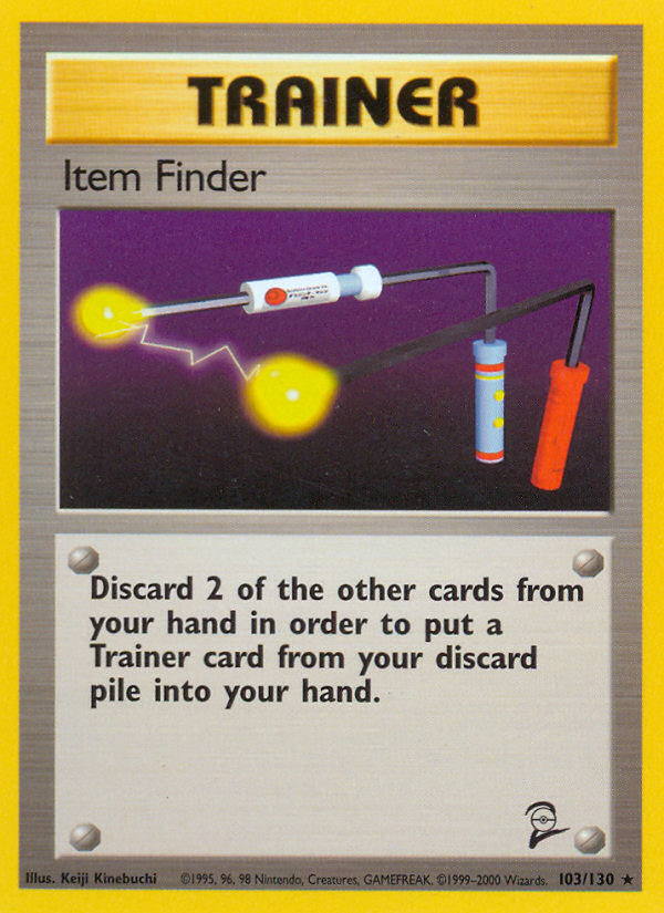 Item Finder - 103/130 Base Set 2 Rare Pokemon - NM