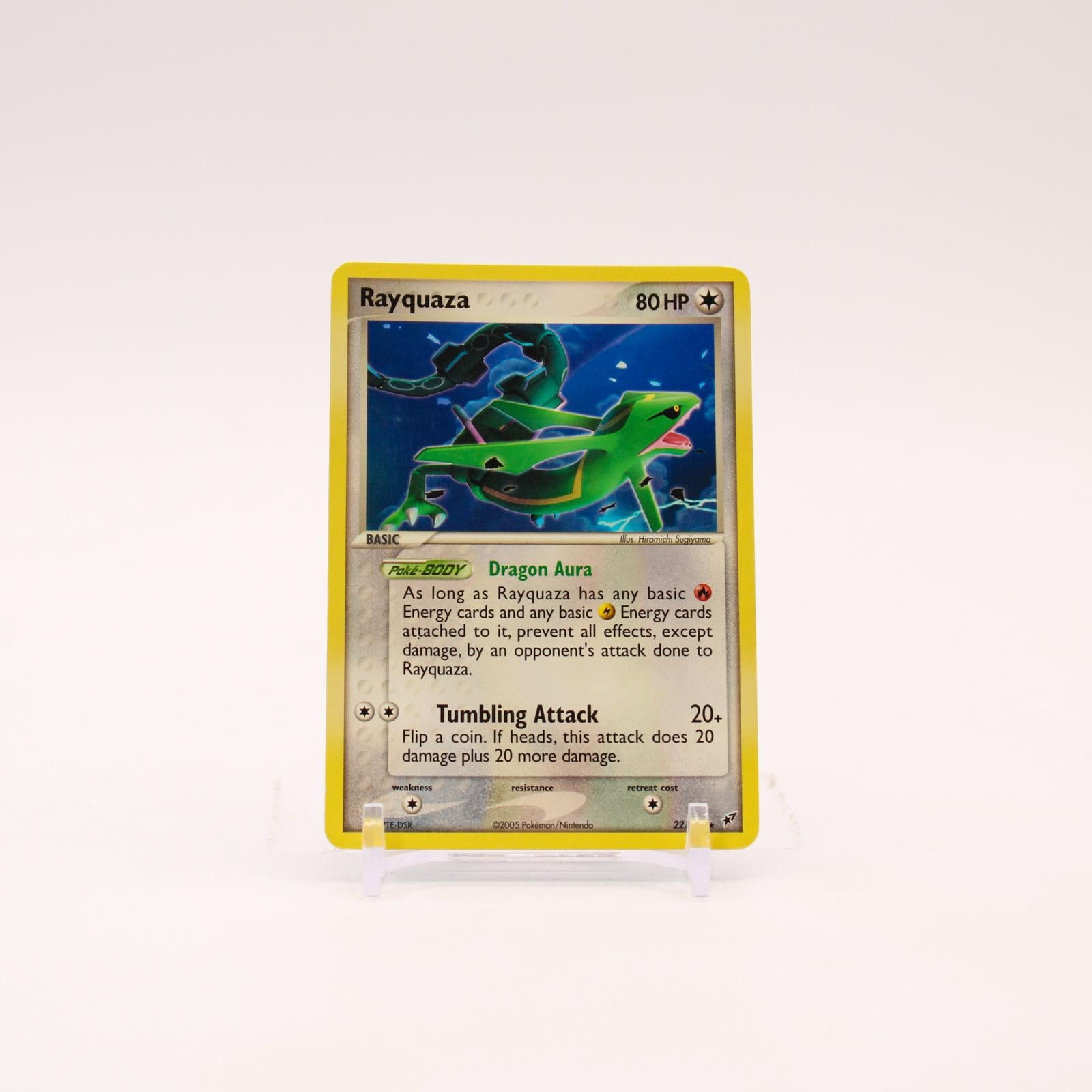 Rayquaza - 22/107 Deoxys Rare Pokemon - LP