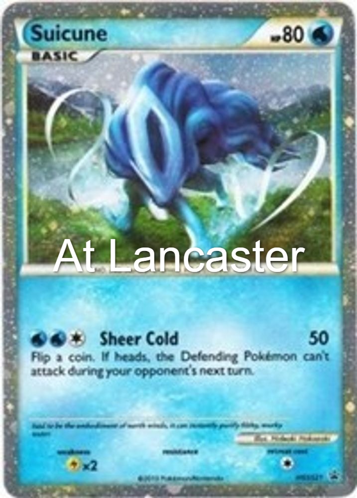 Suicune - HGSS21 HGSS Promos Promo Pokemon - LP/MP (Lanc)