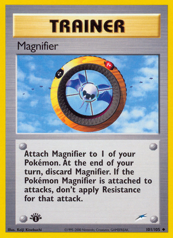 Magnifier - 101/105 Neo Destiny Uncommon Unlimited Pokemon - NM