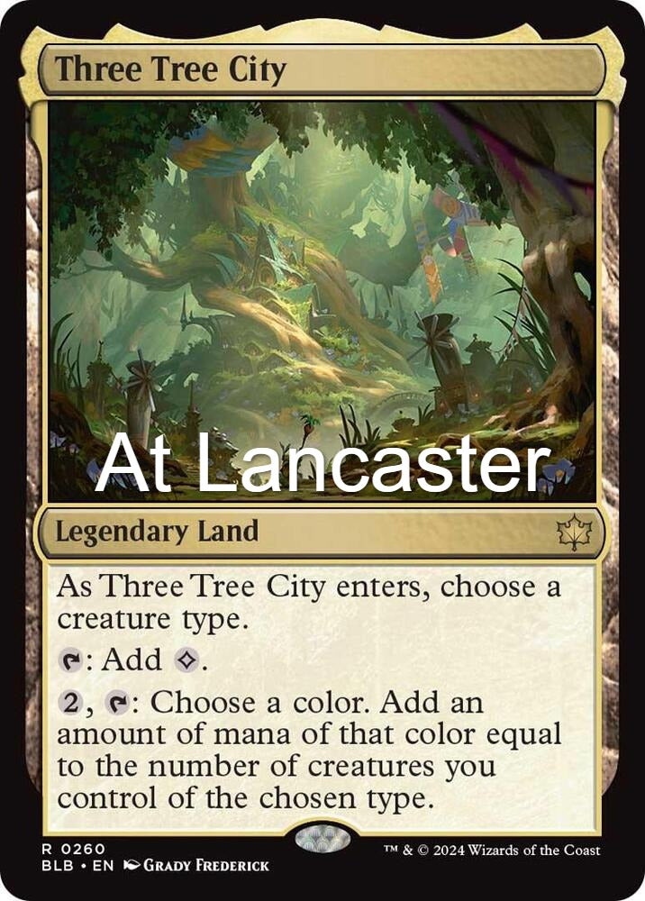 Three Tree City - 260 Bloomburrow Rare Magic: The Gathering - NM (Lanc)