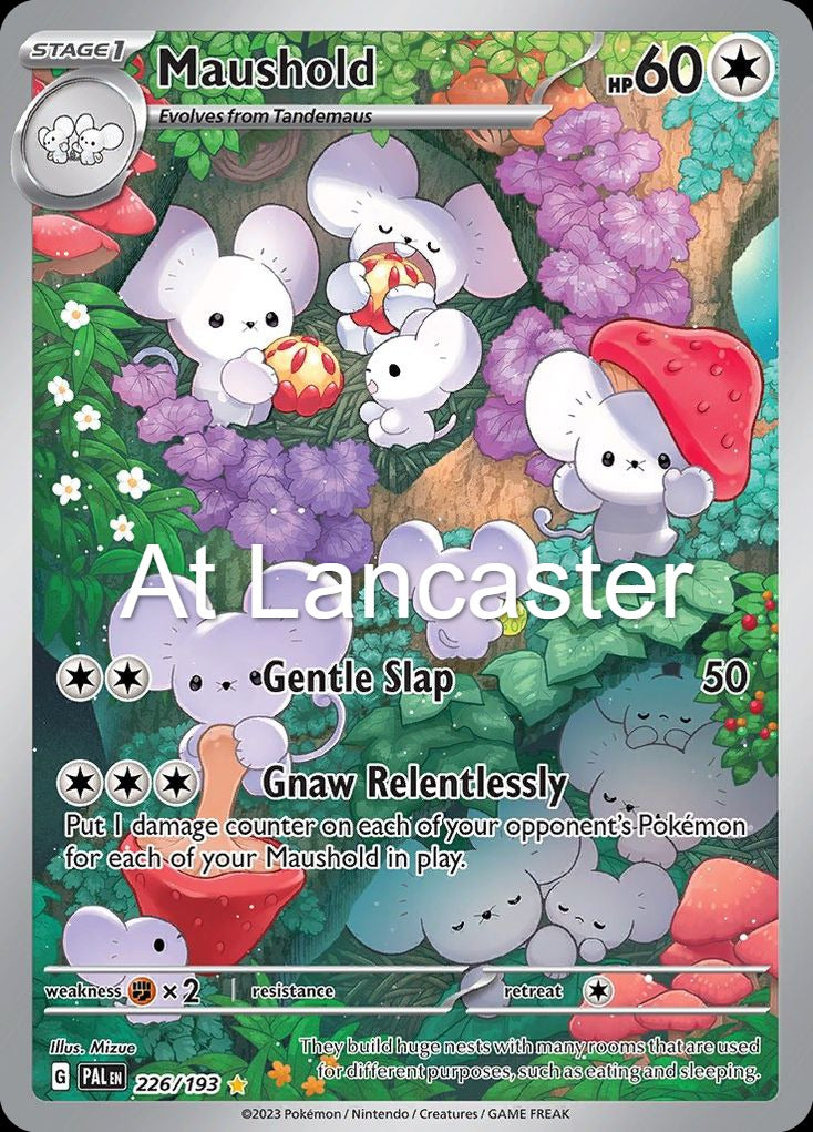 Maushold - 226/193 Paldea Evolved Illustration Rare Pokemon - NM/LP (Lanc)