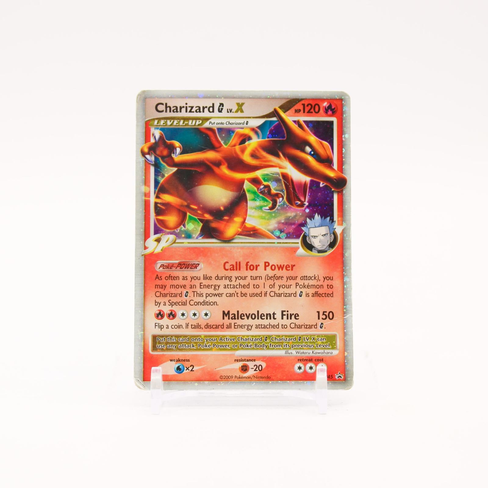 Charizard G LV.X - DP45 Diamond and Pearl Holo Promo Pokemon - DMG