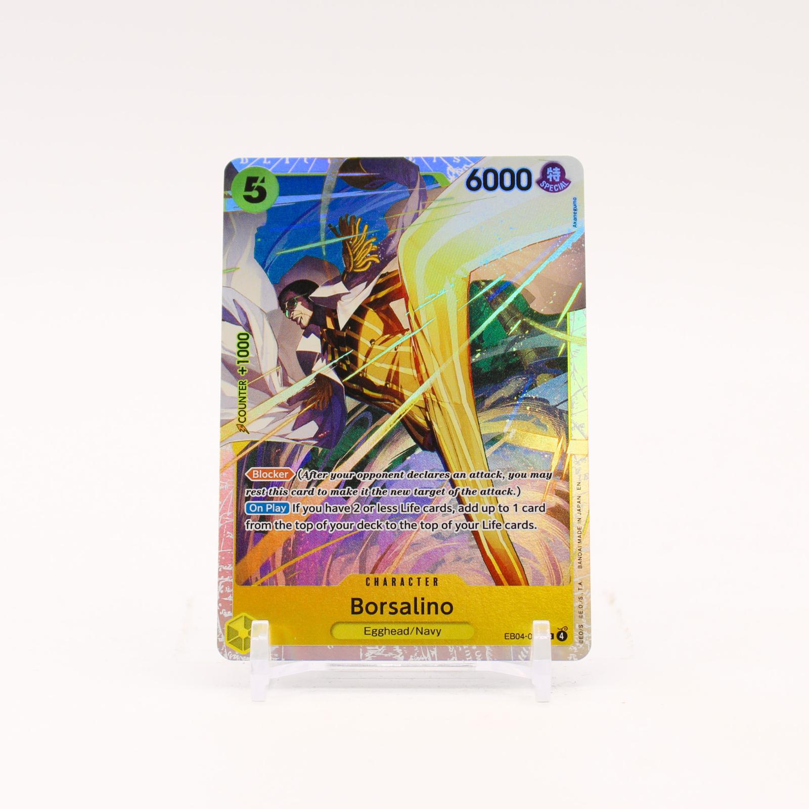 Borsalino - EB04-058 Adventure on Kami's Island Foil SR One Piece - NM