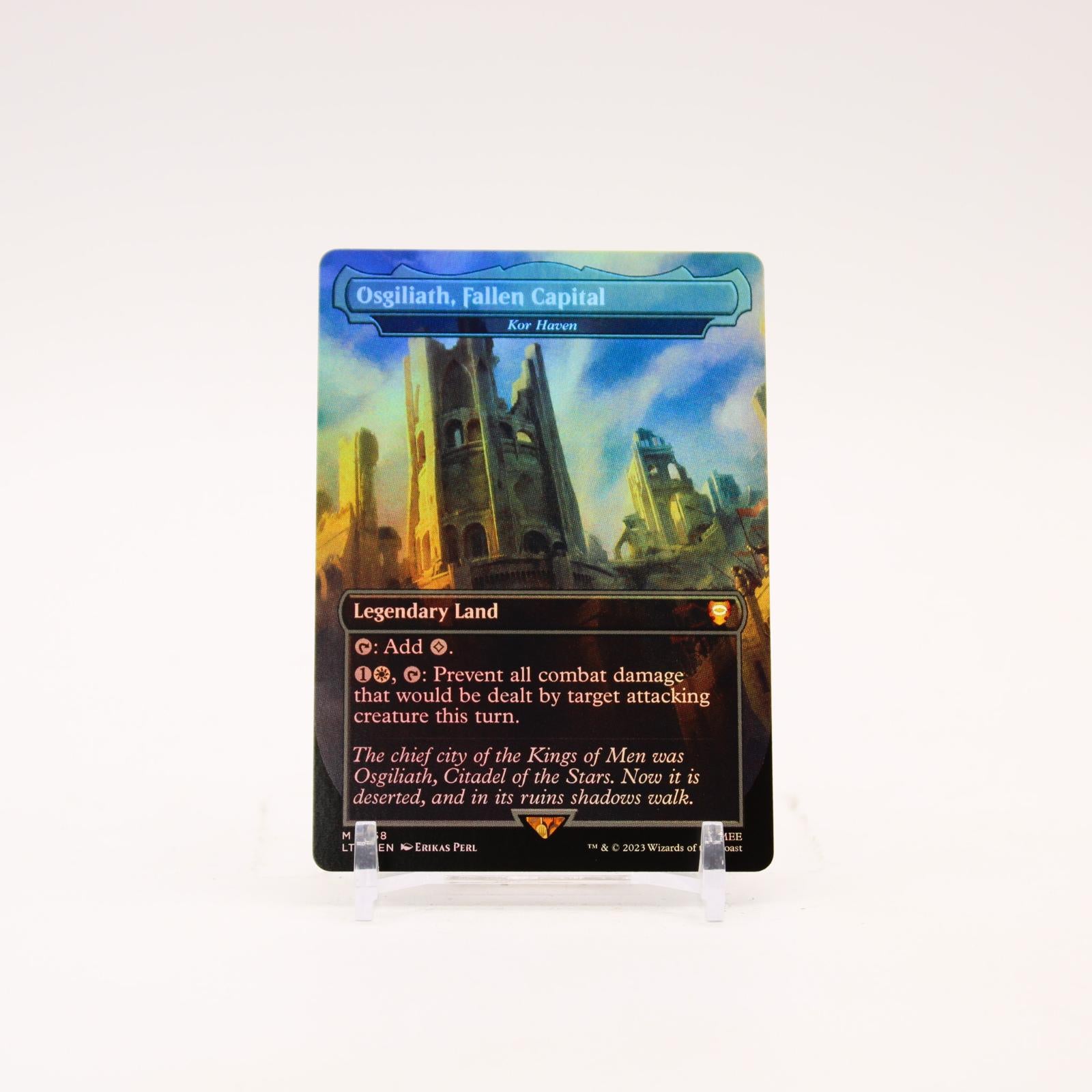 Osgiliath, Fallen Capital - 368 The Lord of the Rings FOIL Mythic Magic - NM