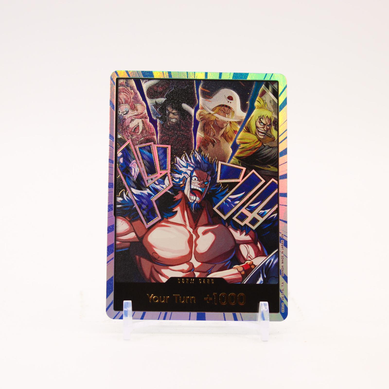 DON!! Card Rocks Alternate Art - The World's Strongest Warriors Special Foil One Piece - NM