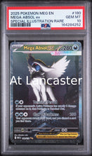 Load image into Gallery viewer, Mega Absol EX - 180/132 PSA 10 Special Illustration Rare Pokemon (Lanc)
