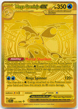 Load image into Gallery viewer, Mega Greninja ex - 122/086 Chaos Rising Gold Pokemon - NM
