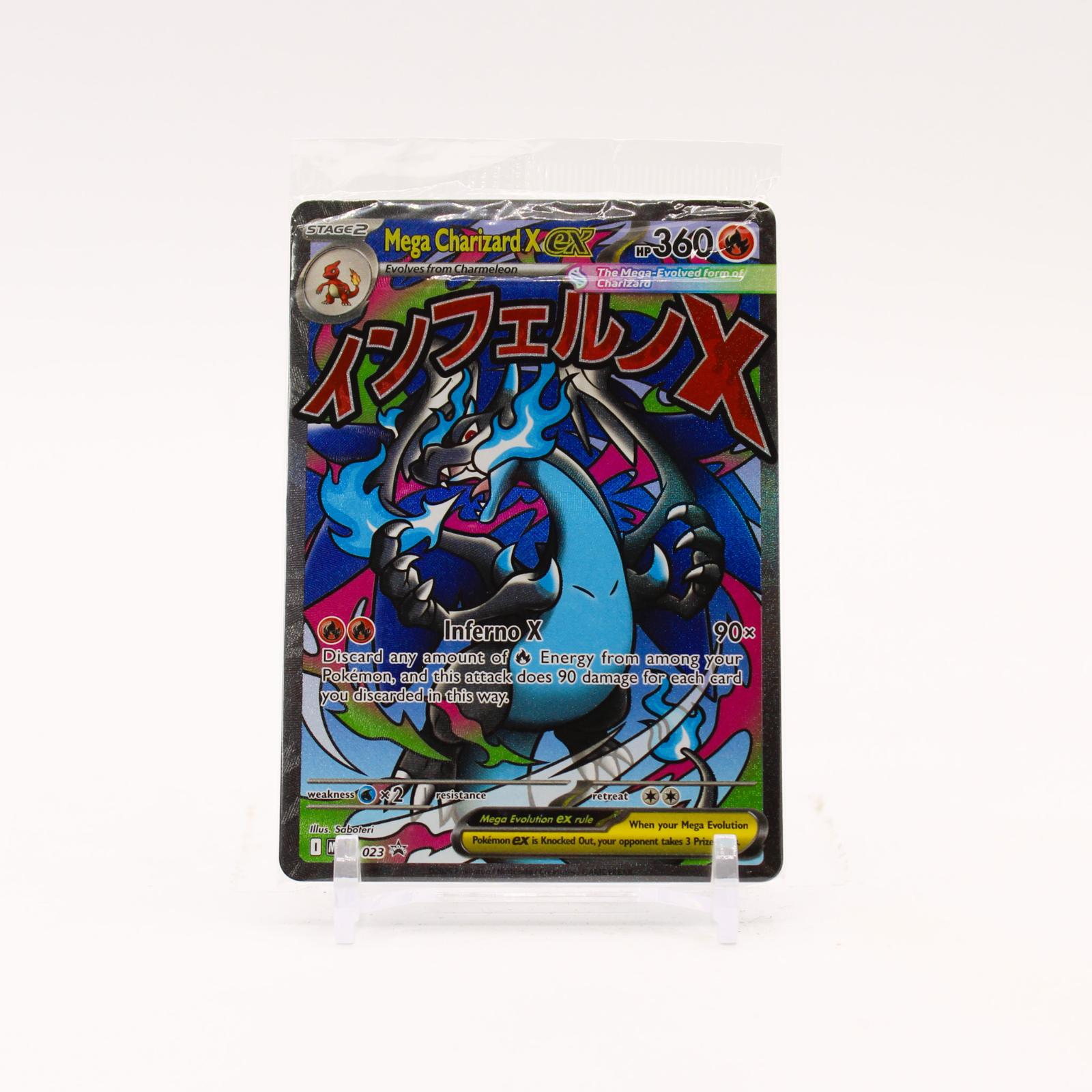Mega Charizard X ex - MEP023 SEALED Mega Evolution SPC Promo Pokemon - NM/MINT