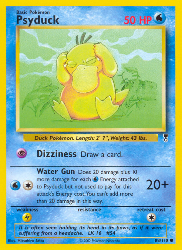 Psyduck - 88/110 Legendary Collection Common Pokemon - NM