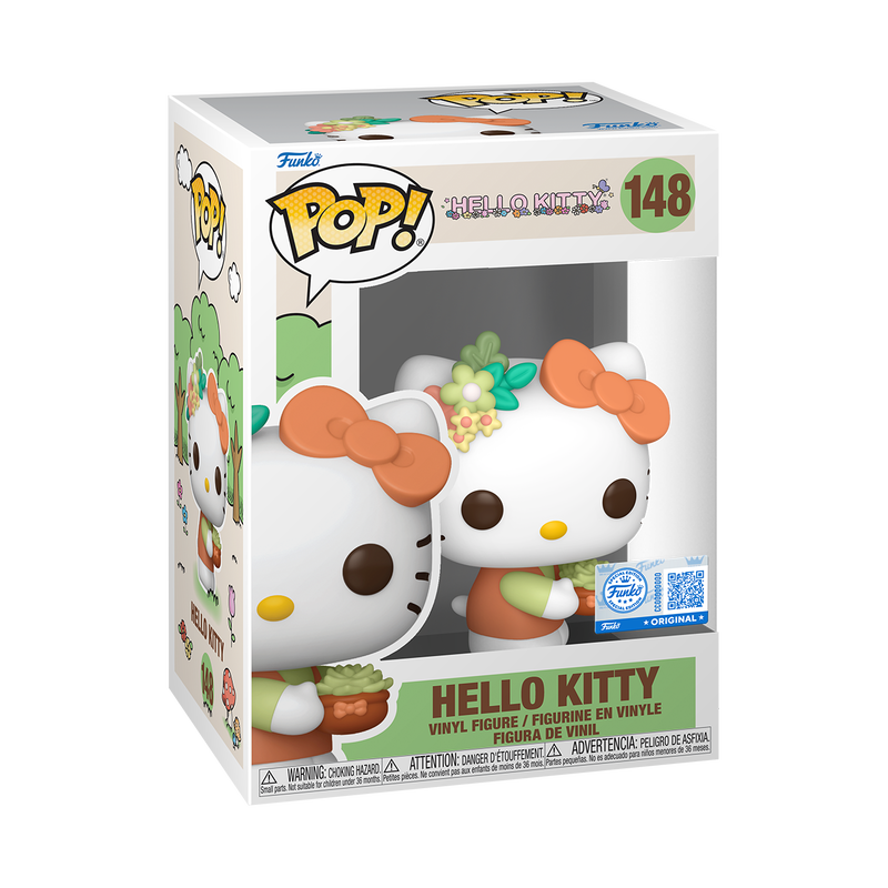 Funko POP - Hello Kitty Vinyl Figure - Hello Kitty Garden Outfit 148