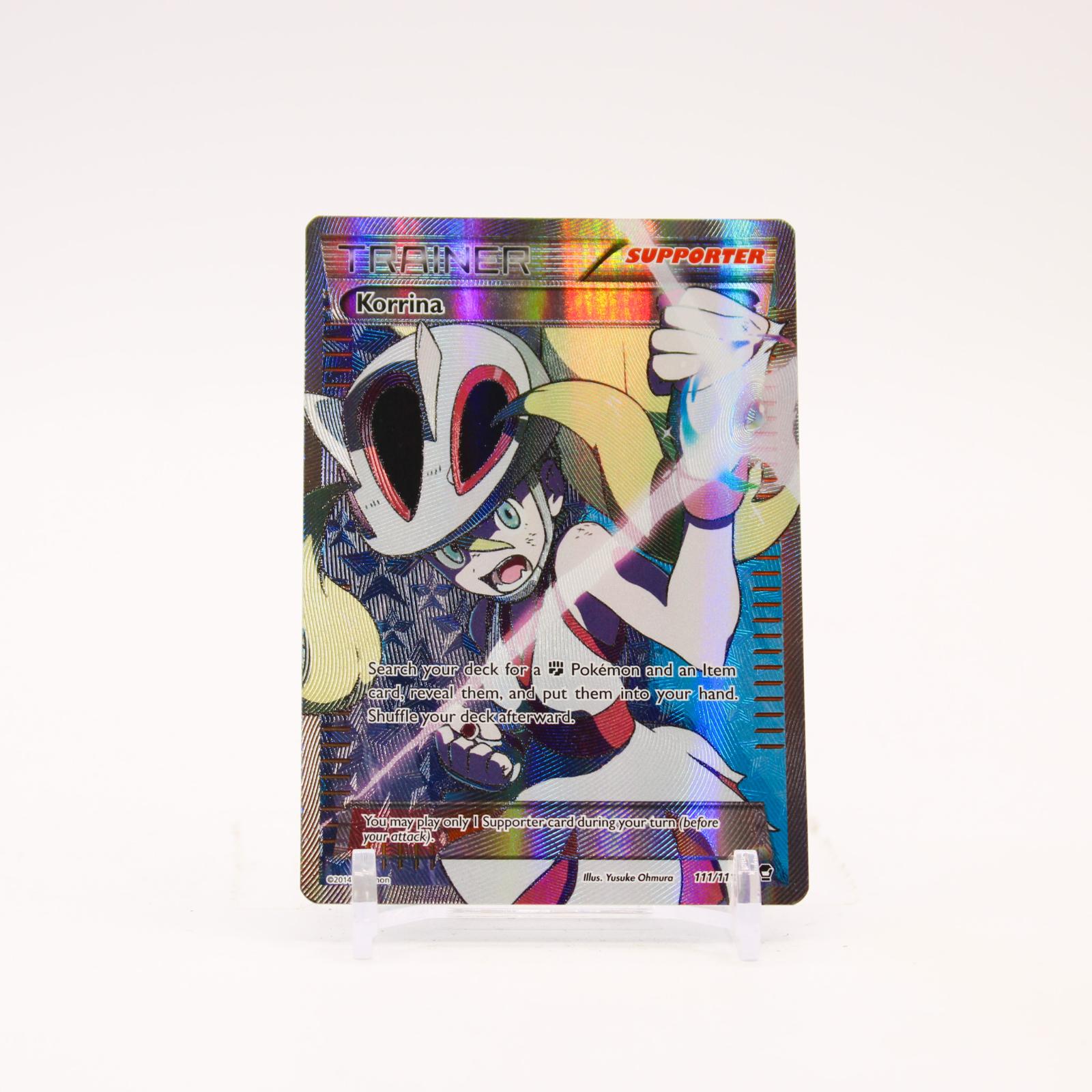 Korrina - 111/111 Furious Fists Holo Trainer - NM/LP