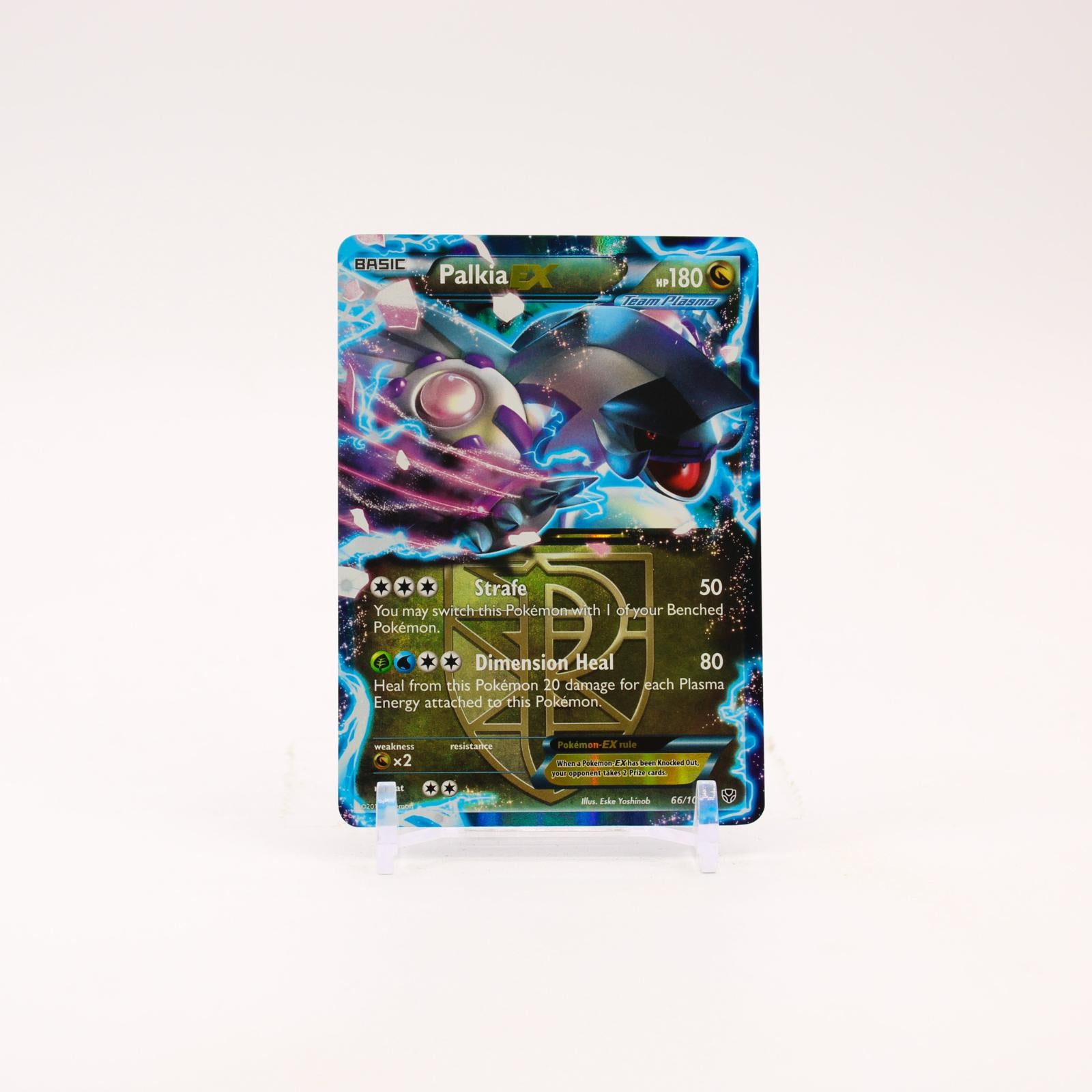 Palkia EX - 66/101 Plasma Blast Ultra Rare Pokemon - NM/LP