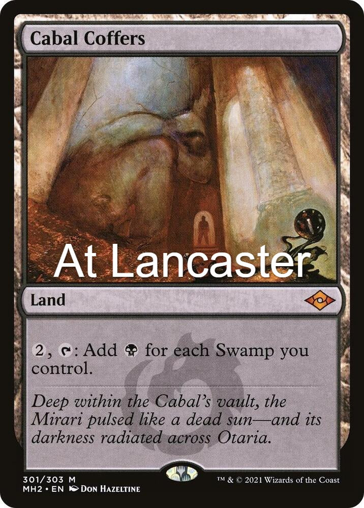 Cabal Coffers - 301 Modern Horizons 2 Mythic Magic: The Gathering - NM (Lanc)