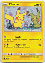 Load image into Gallery viewer, Pikachu - SM162 Black Star Promo Holo Pokemon - NM

