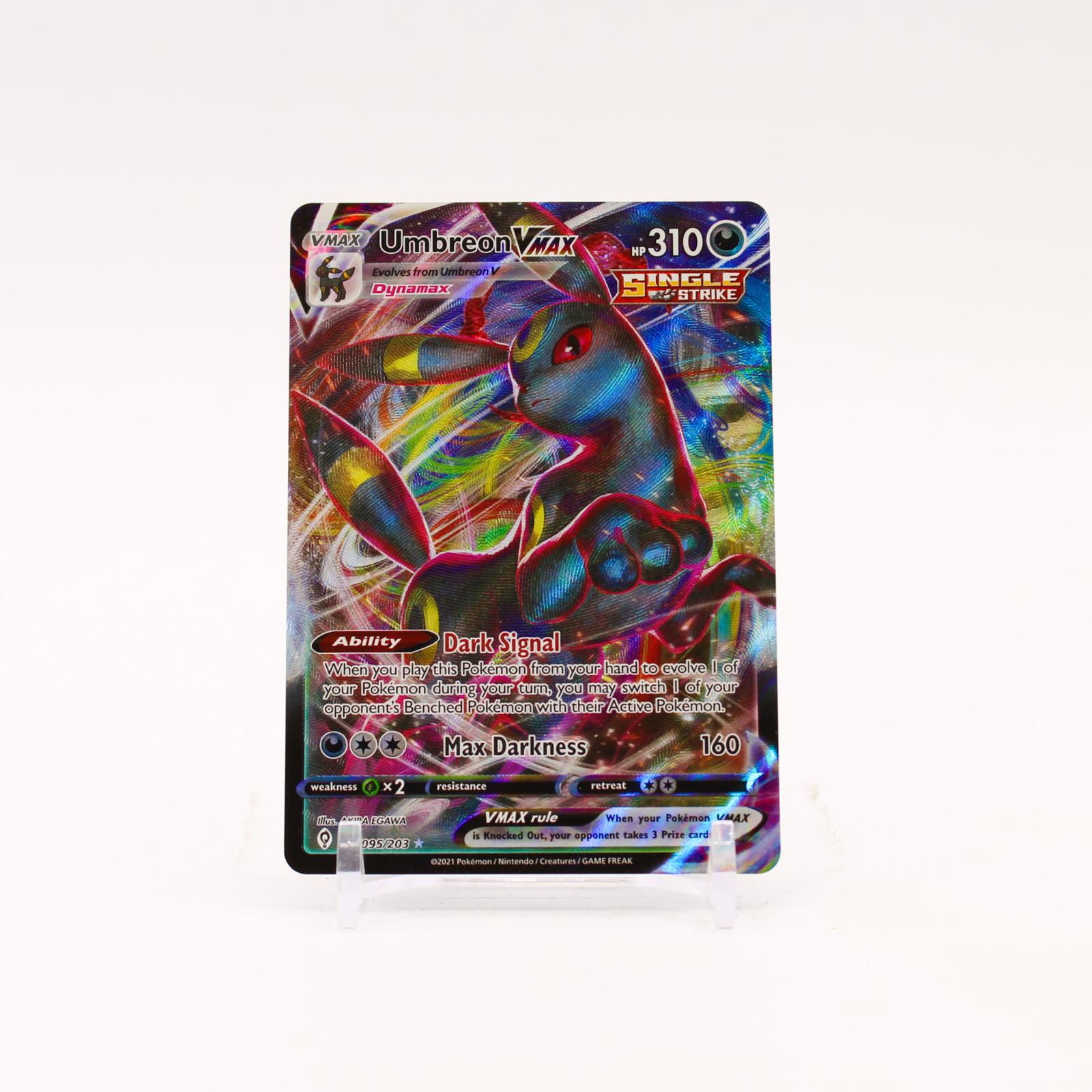 Umbreon VMAX - 095/203 Evolving Skies Holo Ultra Rare Pokemon - NM/MINT