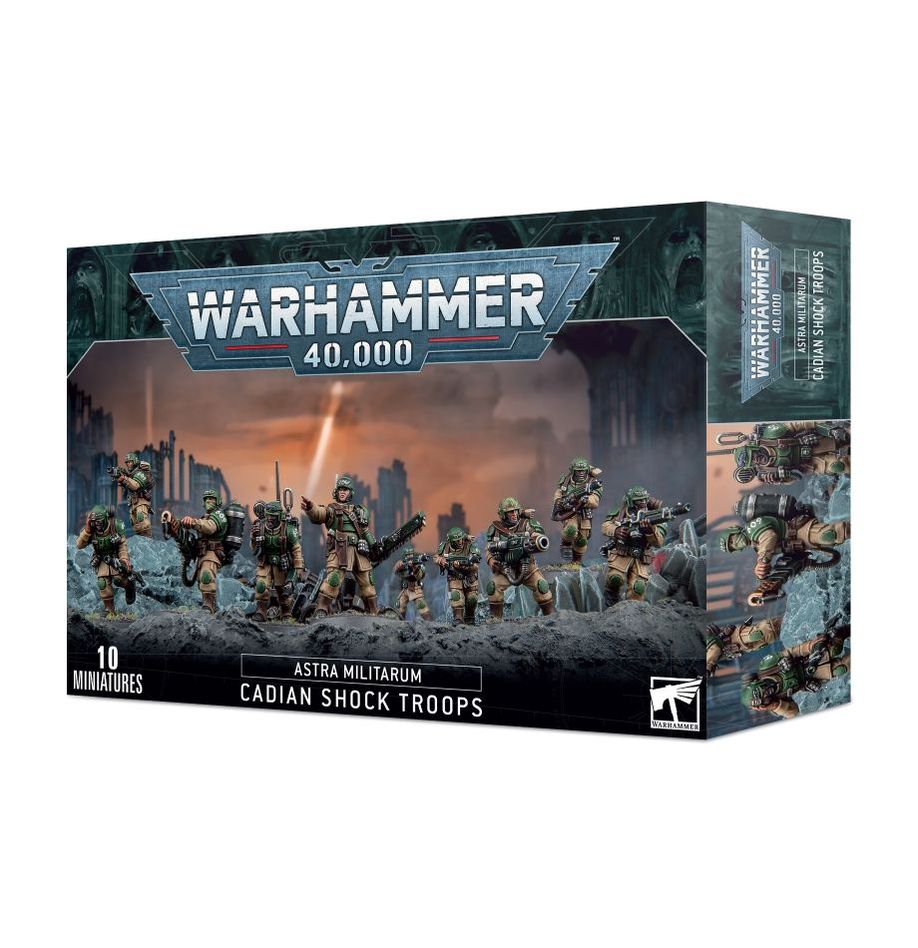 Warhammer 40K - Astra Militarium: Cadian Shock Troops