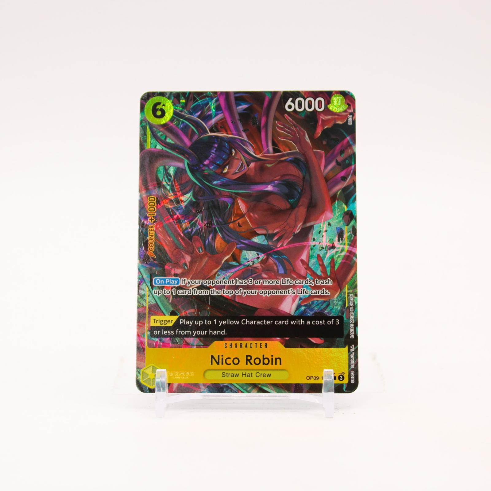 Nico Robin Parallel - OP09-107 Emperors in the New World Foil R One Piece - NM