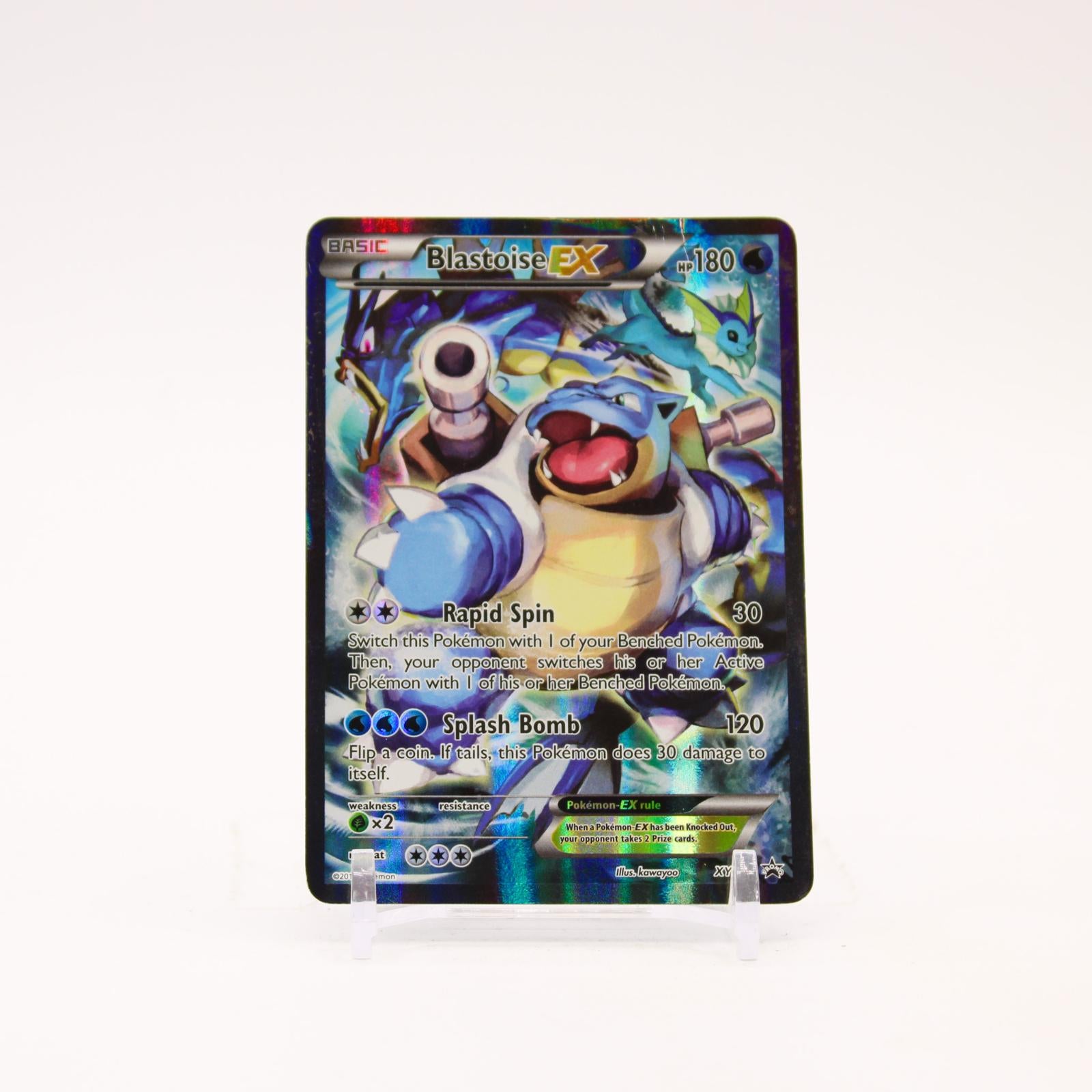 Blastoise EX - XY122 Black Star Holo Alternate Art Promo Pokemon - DMG