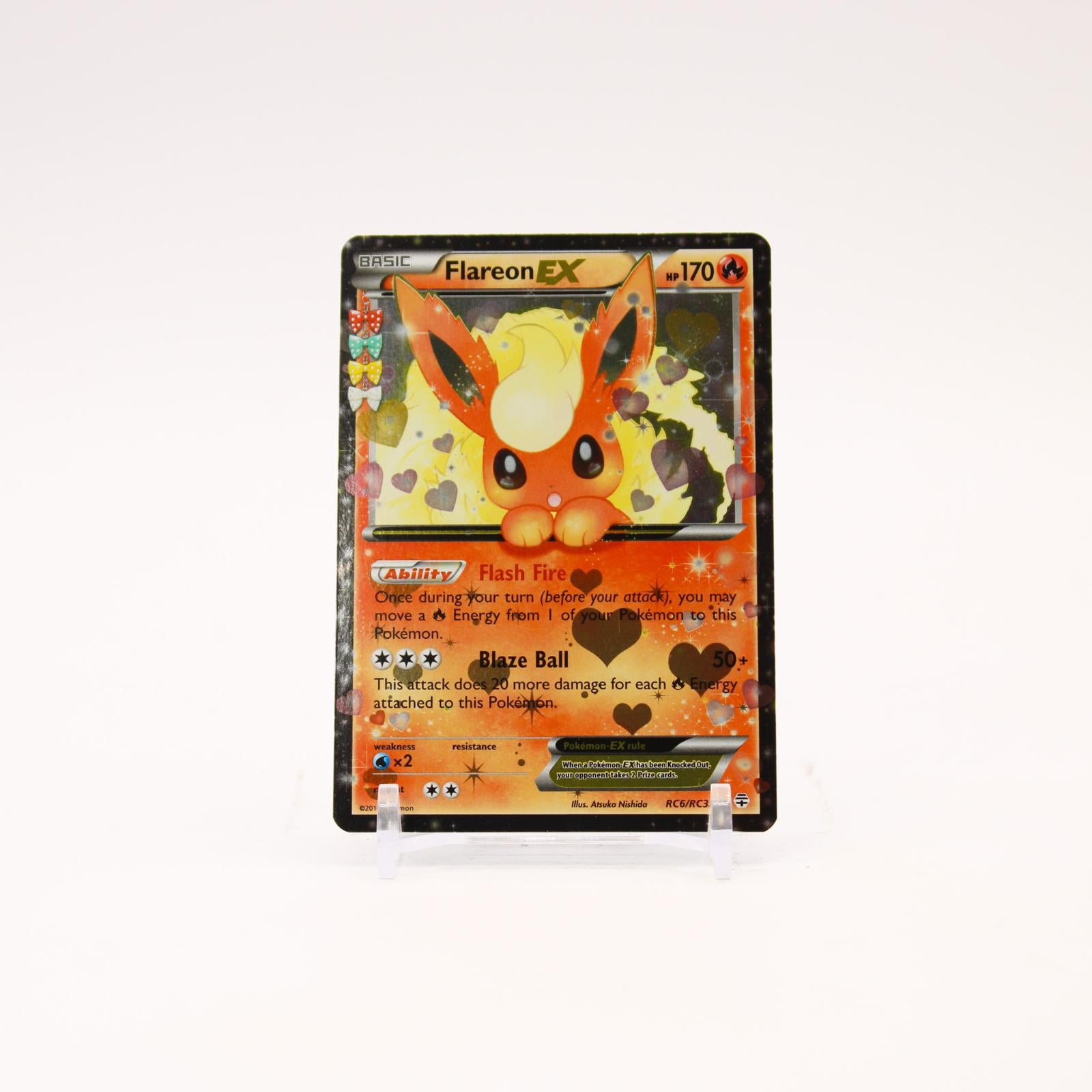 Flareon EX - RC6/RC32 Generations Holo Ultra Rare Pokemon - NM/LP