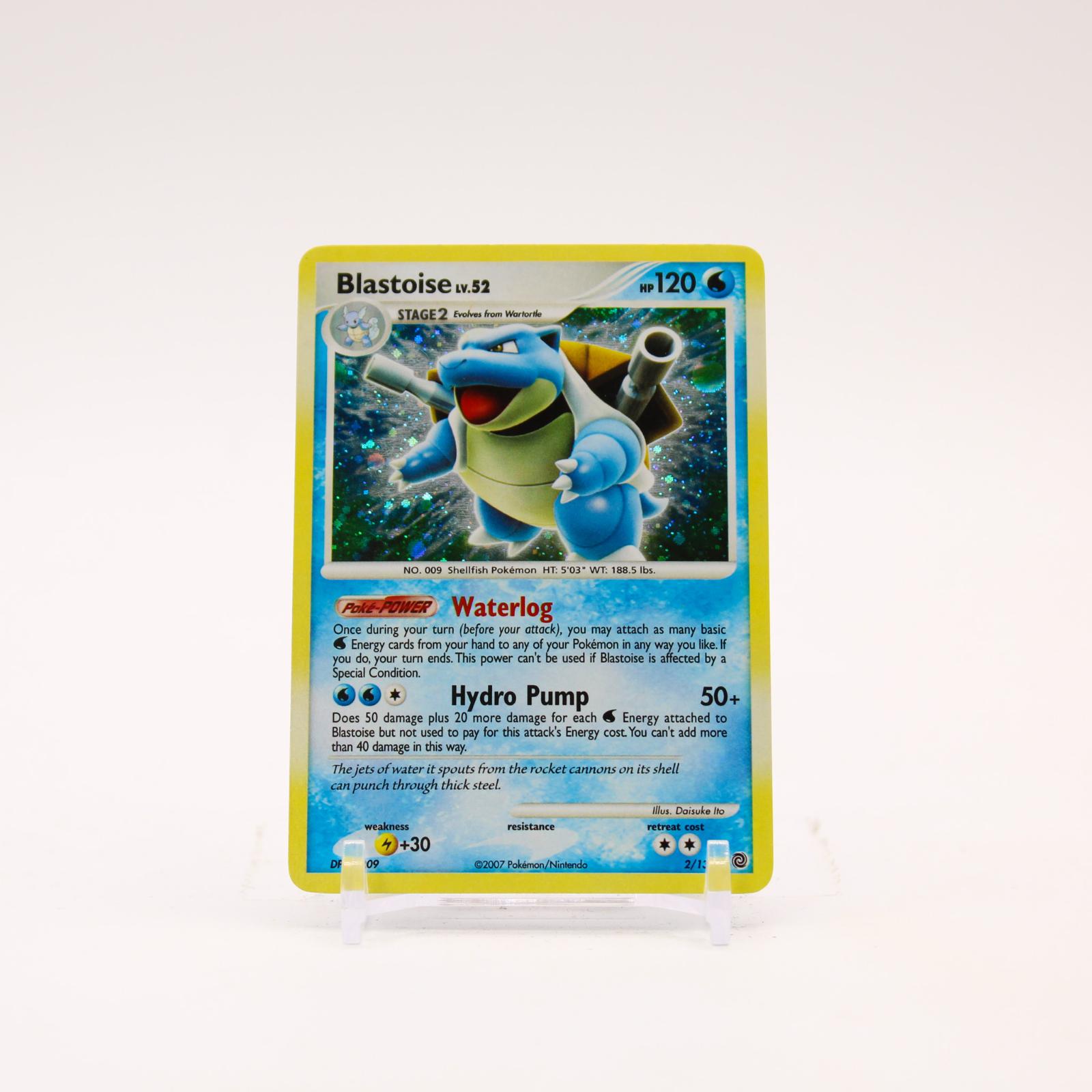 Blastoise - 2/132 Secret Wonders Holo Rare HOLO BLEED Pokemon - LP