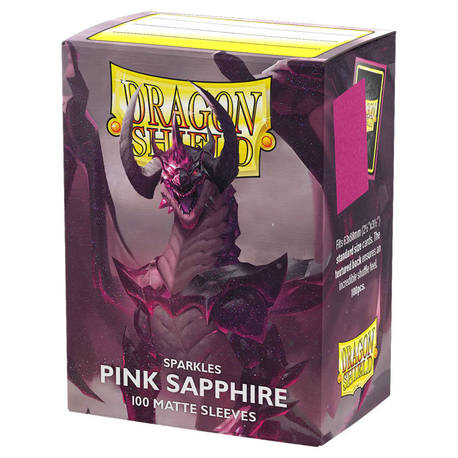 Dragon Shield Standard Card Sleeves - Matte Pink Sapphire (100 count)