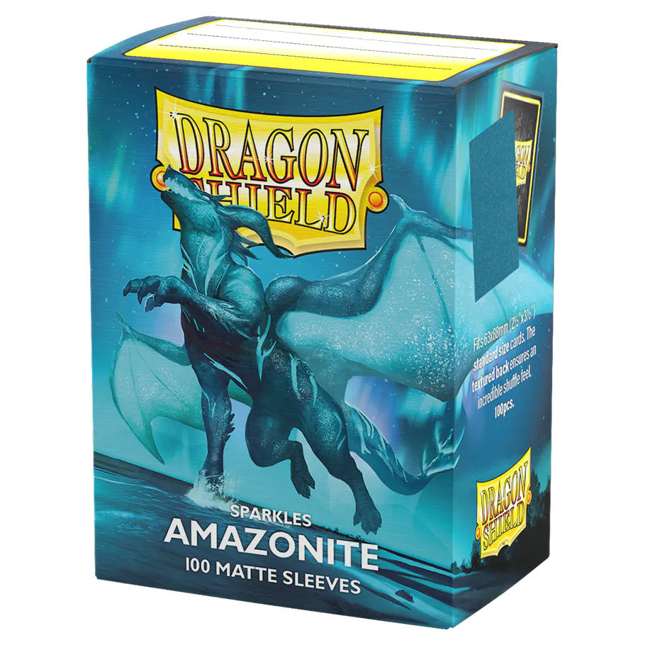 Dragon Shield Standard Card Sleeves - Matte Amazonite (100 count)