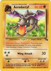 Aerodactyl - 16/62 Fossil Rare Unlimited Pokemon - NM