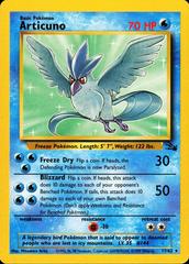 Articuno - 17/62 Fossil Rare Unlimited Pokemon - NM