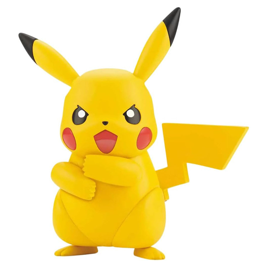 Pikachu Angry Pose - Pokemon Pokepla Quick Model Kit Bandai